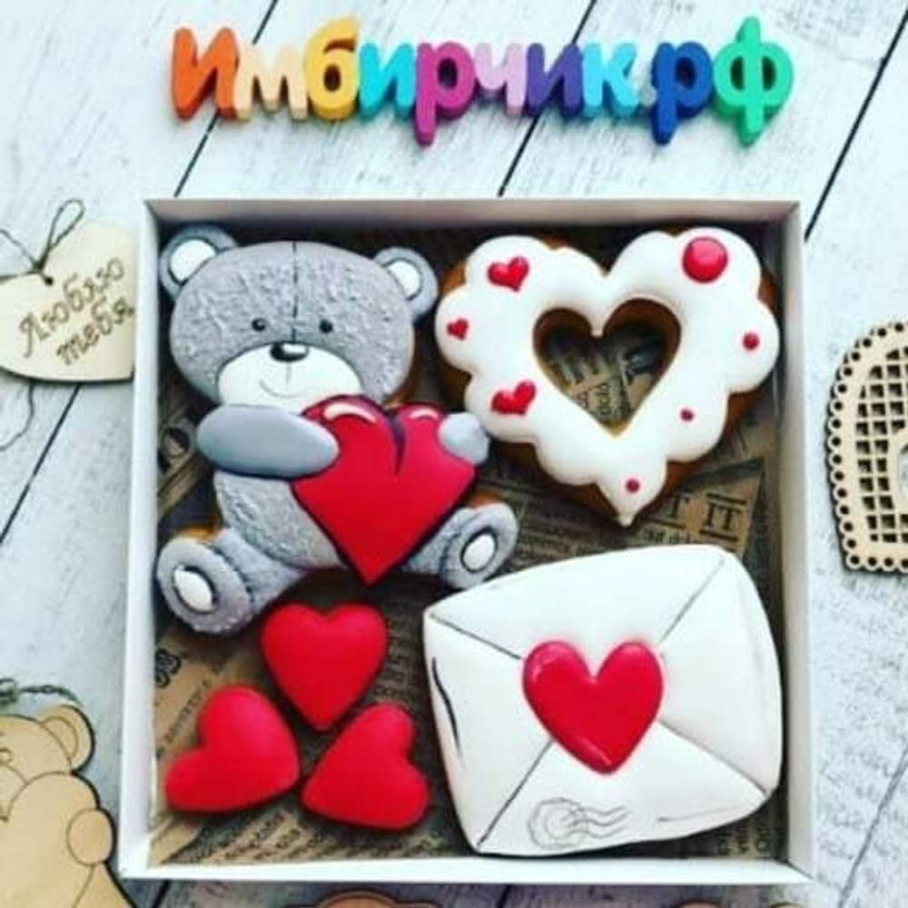 Имбирные пряники Любовь