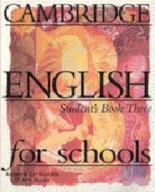 Cambridge English for Schools 3 Student's Book