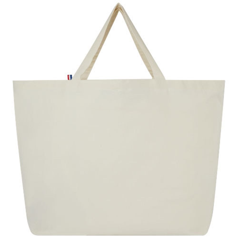 Переработанная эко-сумка Cannes плотностью 200 г/м2 вторичной переработки 10L