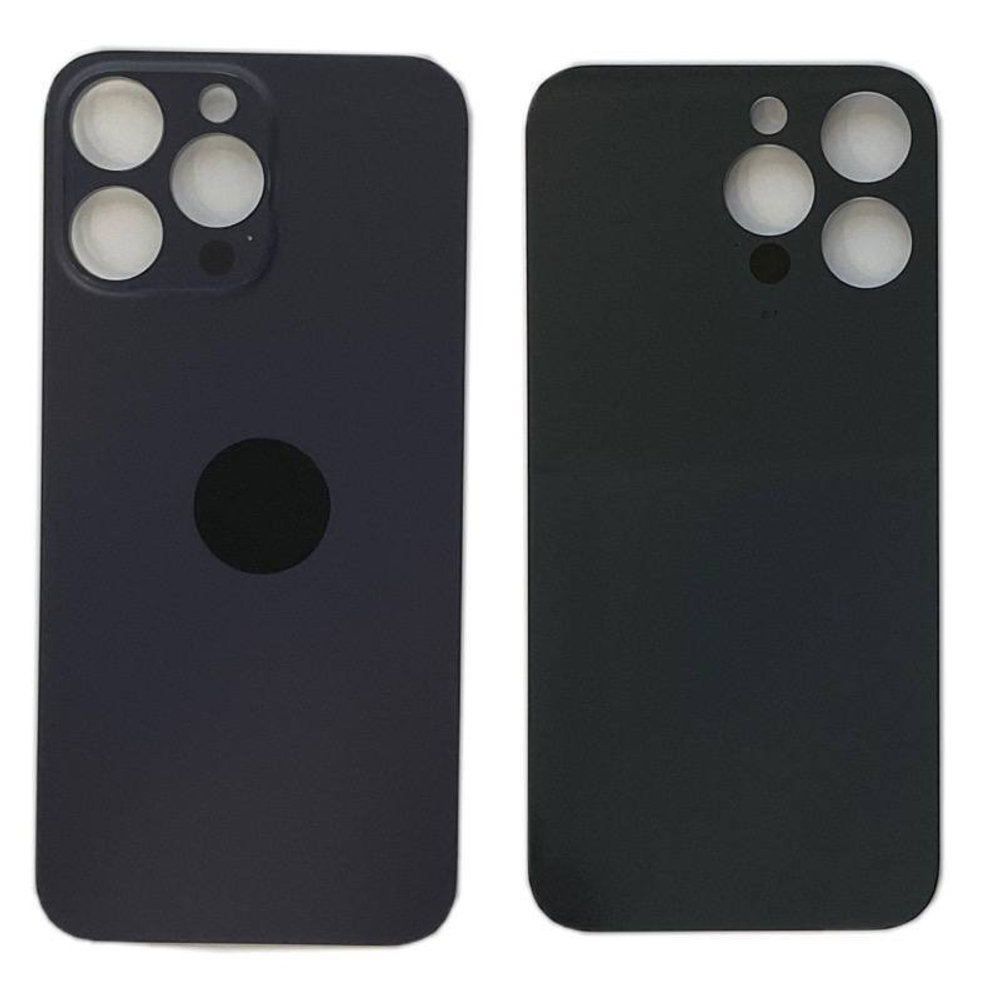 Задняя крышка для Apple iPhone 14 Pro Max Темно-фиолетовый (широкий вырез под камеру) - Премиум