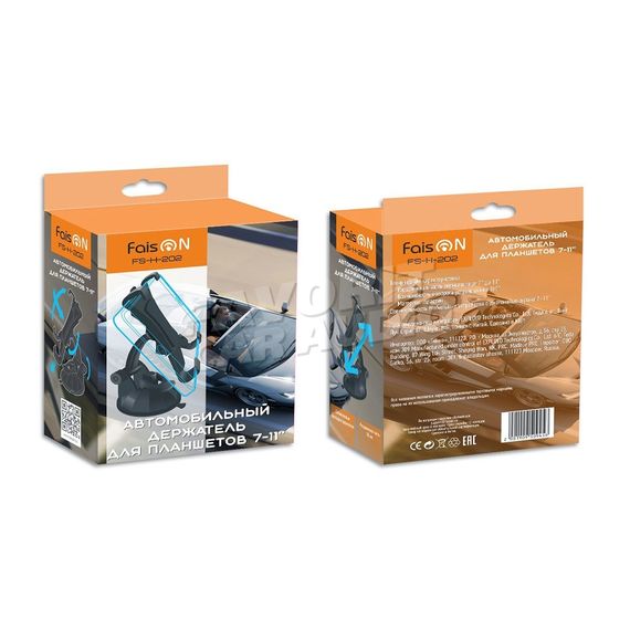 Держатель FaisON FS-H-202 планшет чёрный