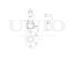 Опора шаровая передняя нижняя UNIO SSP-20068