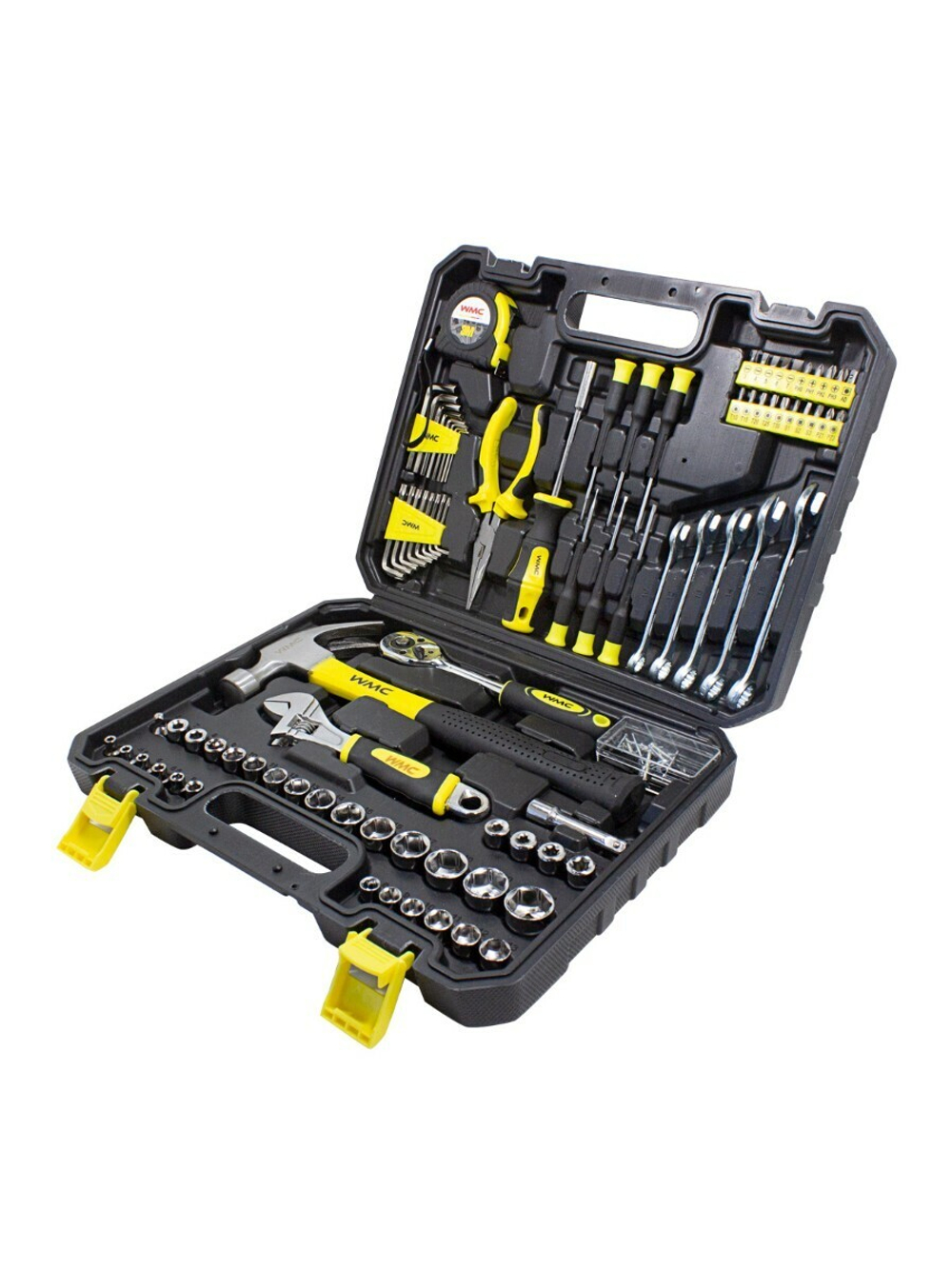 Набор инструментов 128пр. 1/4''3/8''(6гр)(4-21мм) WMC TOOLS WMC-30128 Top Done