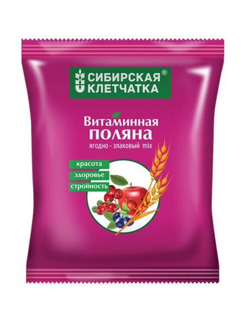 Витаминная поляна, Клетчатка Сибирская, пакет 300 г