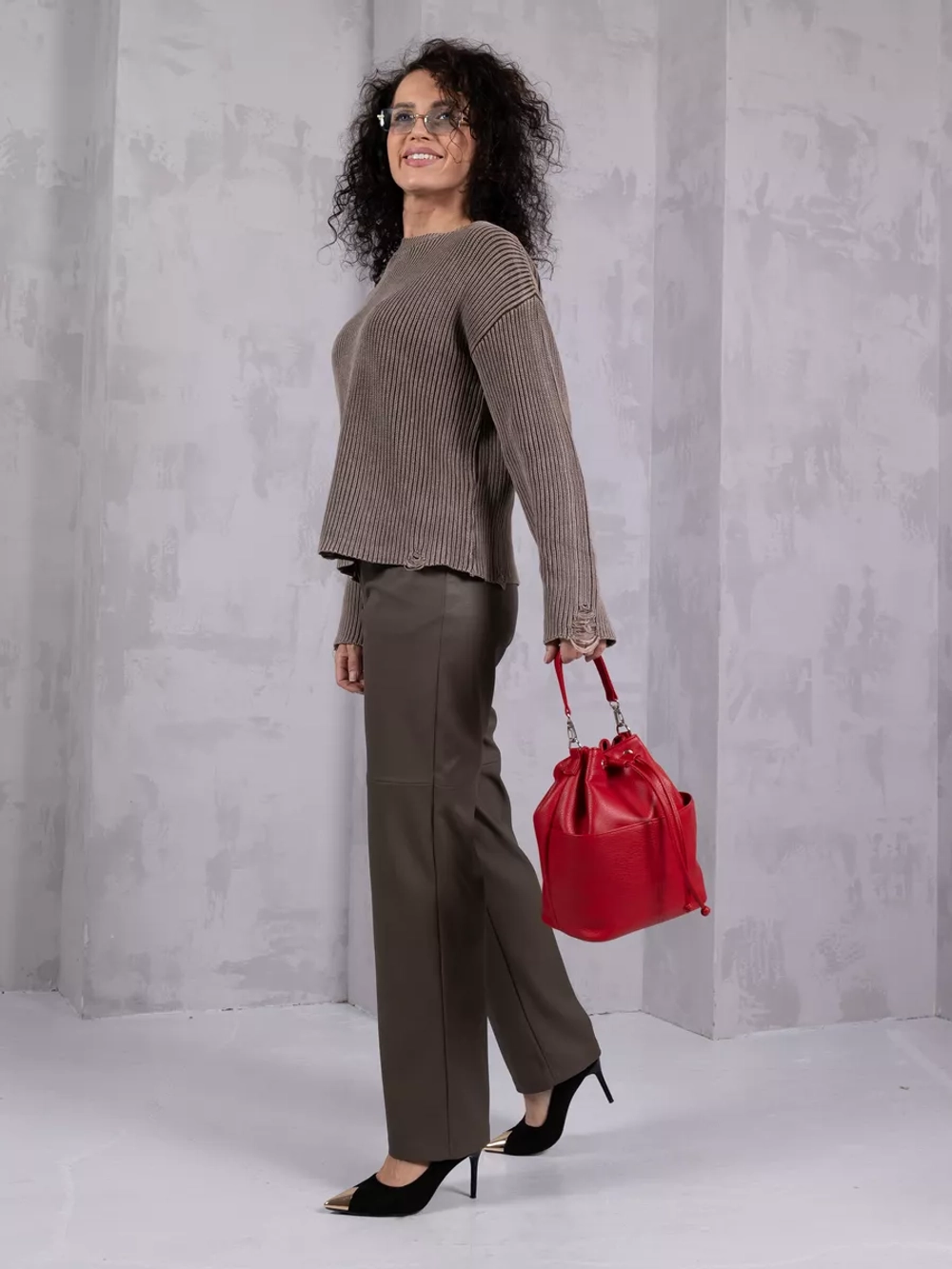 сумка через плечо тоут средняя мешок