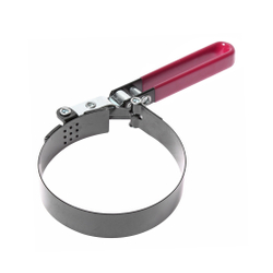 Съемник фильтров масляных 95-110мм стальная лента с поворачивающейся рукояткой JTC