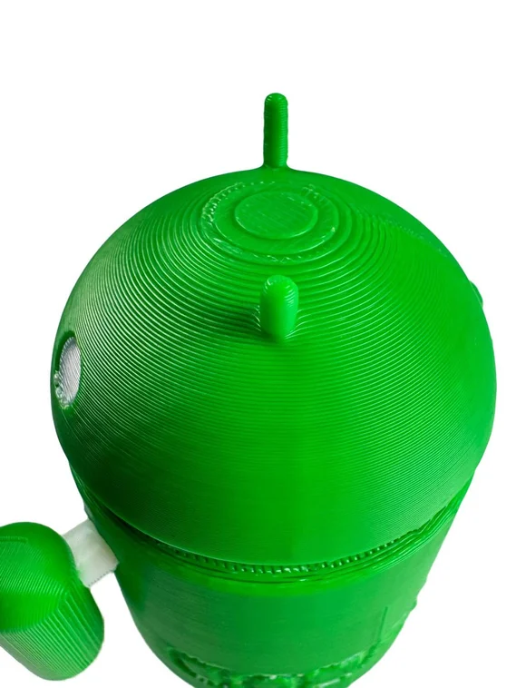 Фигурка Робот - Андроид 3D печать (зеленый)