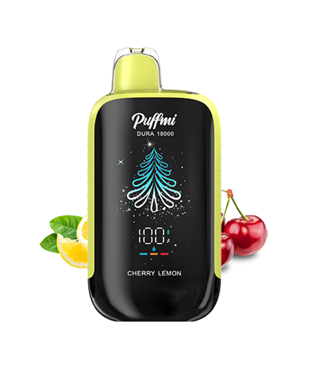 Puffmi Dura Вишня лимон - Cherry lemon 18000 затяжек 20мг (2%)