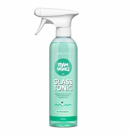 Foam Heroes Glass Tonic универсальный очиститель стекол, 500мл