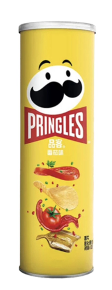 Чипсы Pringles со вкусом Томатов