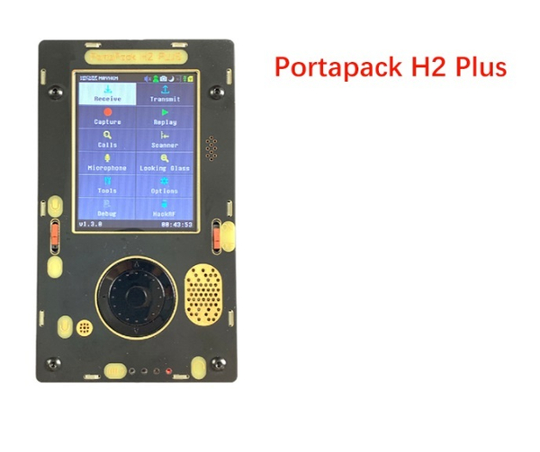 HackRF one + Portapack H2 Plus