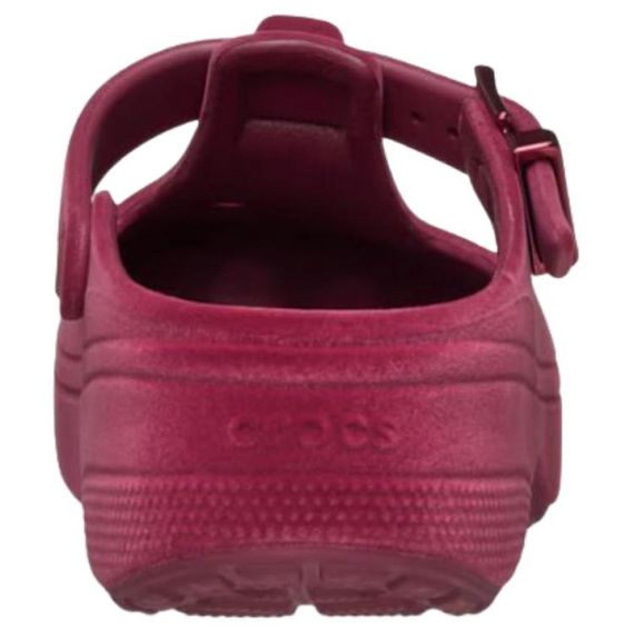 Crocs Classic Mary Jane Velvet Clog 'Deep Red'