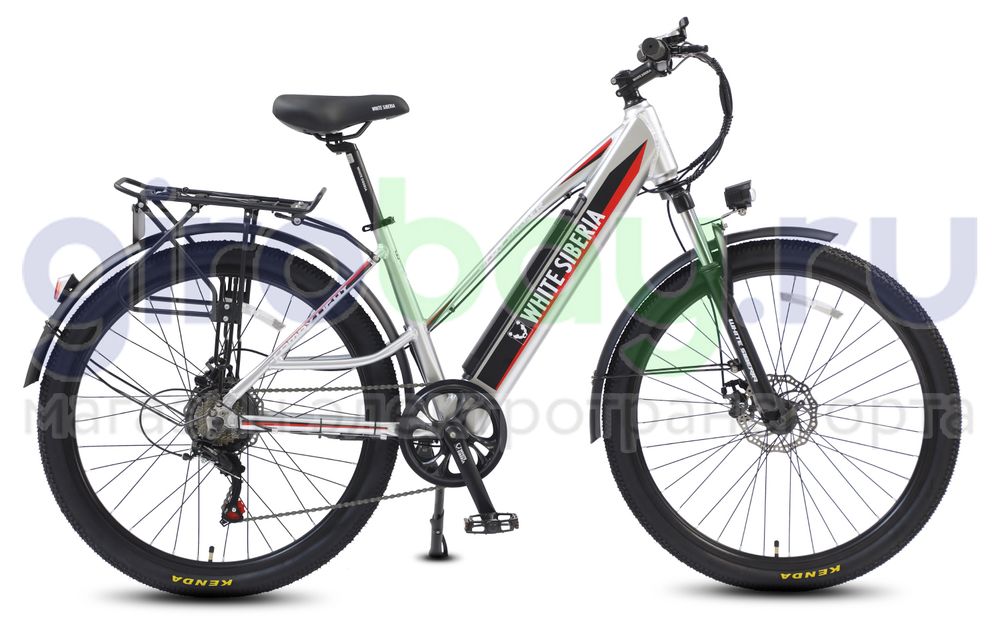 Электровелосипед WHITE SIBERIA CAMRY LIGHT 36V/11A 500W Silver Winter (Серебро)  фото 4 Электровелосипед WHITE SIBERIA CAMRY LIGHT 36V/11A 500W Silver Winter (Серебро)  фото 4 фото №5