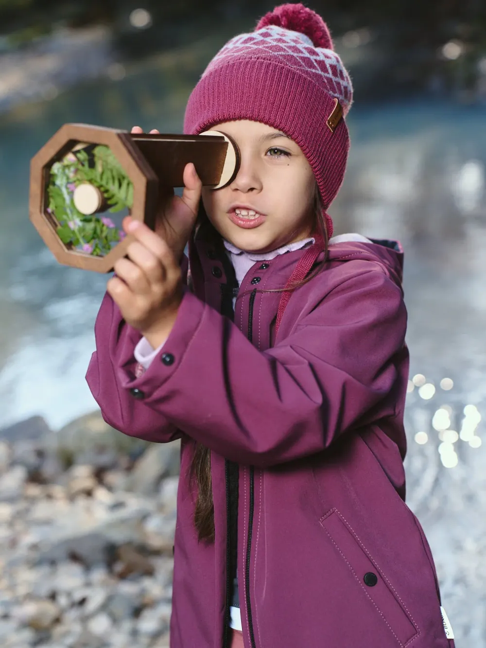Парка Softshell демисезонная "Ягодный"