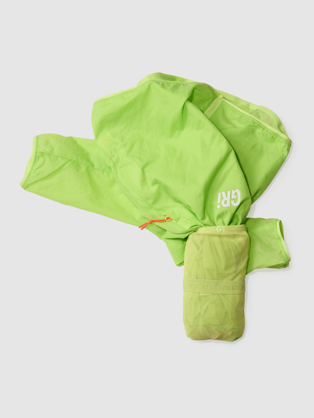 Куртка женская ветрозащитная GRI Ультра яблочная