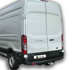 Фаркоп(прицепное) Лидер-Плюс для FORD TRANSIT (фургон) 2014 - ...(паспорт и сертификат в комплекте)(без электрики)F122-F