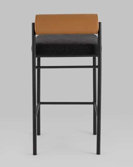 Полубарный стул Bau 65 см, темно-серый