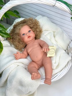 Кукла D Nenes виниловая 34см Lean без одежды (054053W)