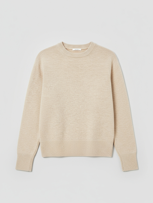 Объемный джемпер из шерсти мериноса