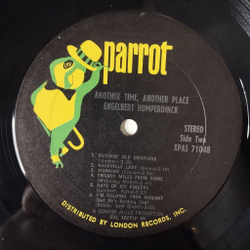 Винтажная виниловая пластинка LP Engelbert Humperdinck Another Time, Another Place (USA 1971)