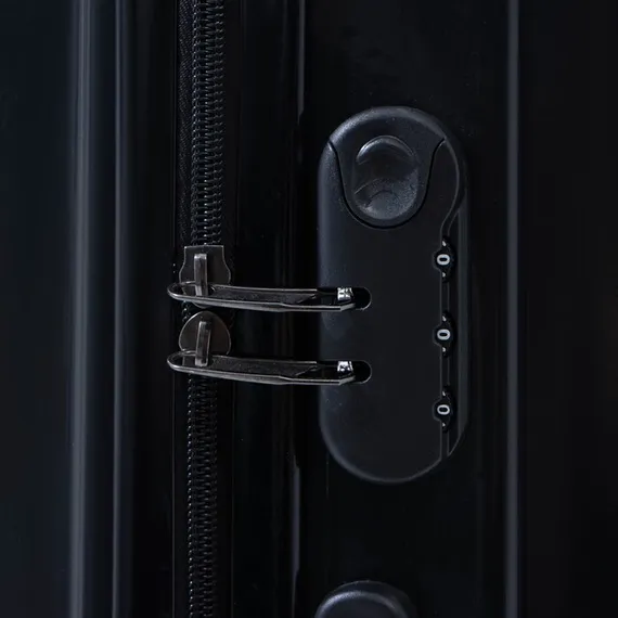 Чемодан большой 28&quot;, кодовый замок, цвет чёрный