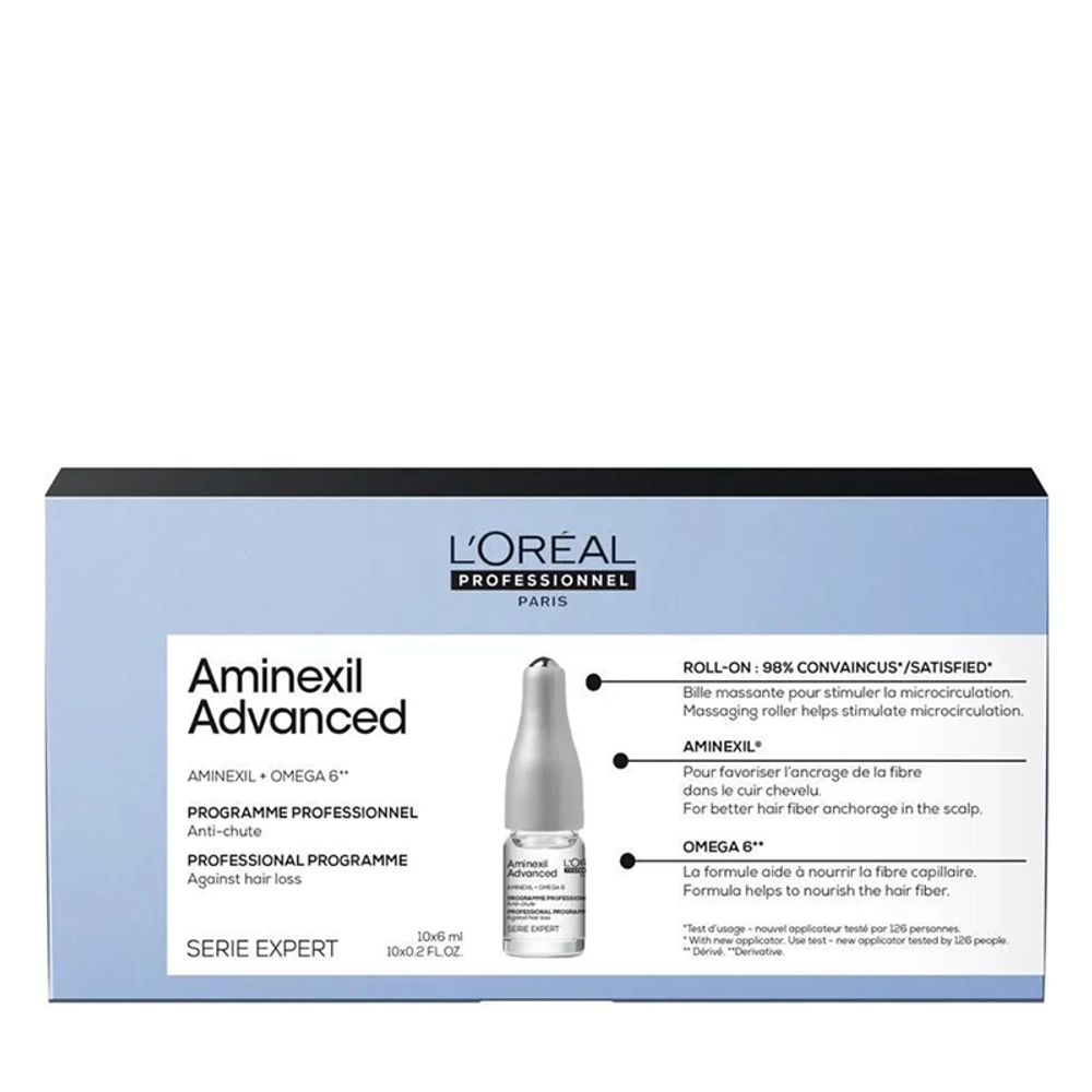 Уход несмываемый от выпадения волос / SCALP AMINEXIL ADVANCED 10*6 мл