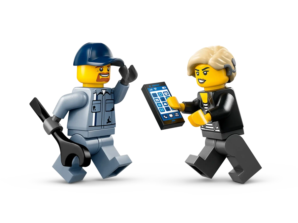 Конструктор LEGO City 60435 Городской эвакуатор и ремонт спортивных автомобилей