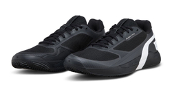 Мужские кроссовки теннисные Wilson Rush Pro 5 Clay - black/white/stormy weather