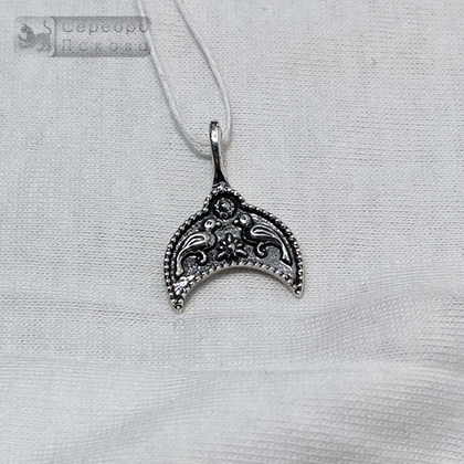 Подвеска "Лунница" малая с птичками