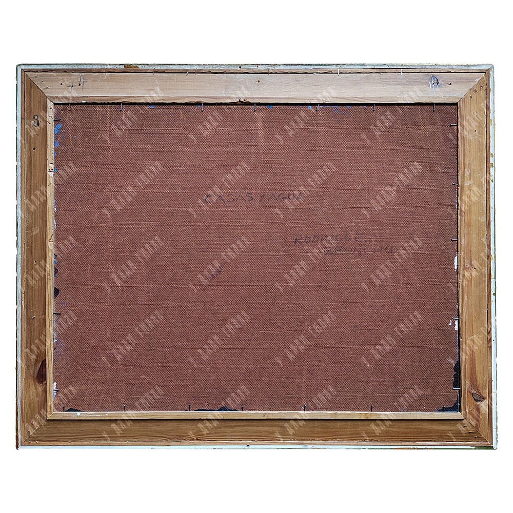 Брончу С. Р. (Bronchu). Вид Венеции. Масло. Испания, ХХ в.