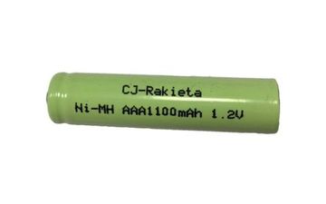 Аккумулятор ААA Ni-Mh 1100 mAh Rakieta