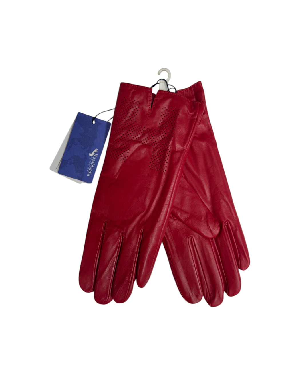 Перчатки.Женские.Кожаные.Люкс качества. Подклад: трикотаж-шерсть. Kasablanka. 5 шт в упаковке.