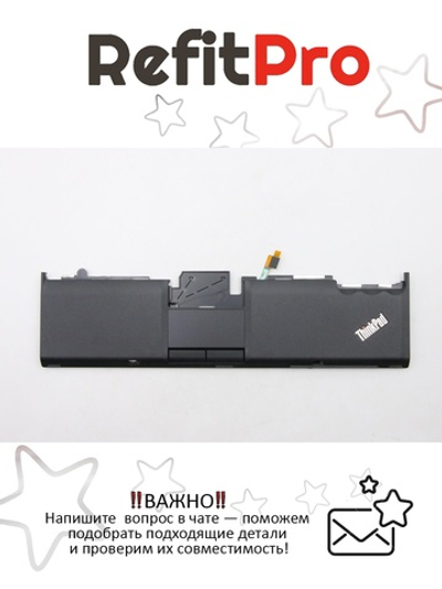 Верхняя панель клавиатуры (Palmrest) для ноутбука Lenovo ThinkPad X210s черная, с тачпадом (60Y5419), оригинал