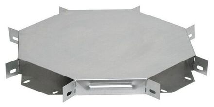 Ответвитель для лотка 80х300мм Х-образ. HDZ IEK CLP1X-080-300-M-HDZ