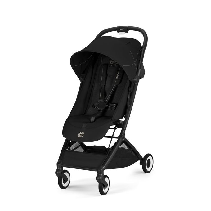 Cybex Прогулочная коляска Orfeo BLK Magic Black с дождевиком и бампером 2026