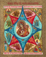 Икона на дереве ультрафиолетовая печать, золочение, поталь. Размер 13х16 см в ассортименте