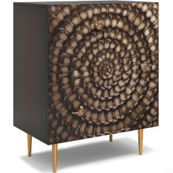 Комод Терра Стайл с 2 полками Каштан