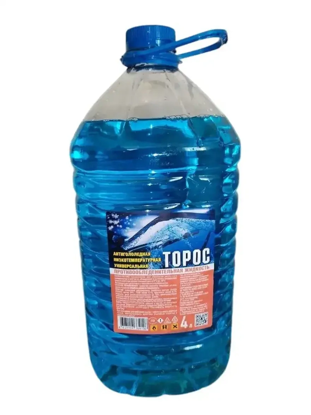 Противообледенительная жидкость ТОРОС 4л (от 0 до -30)