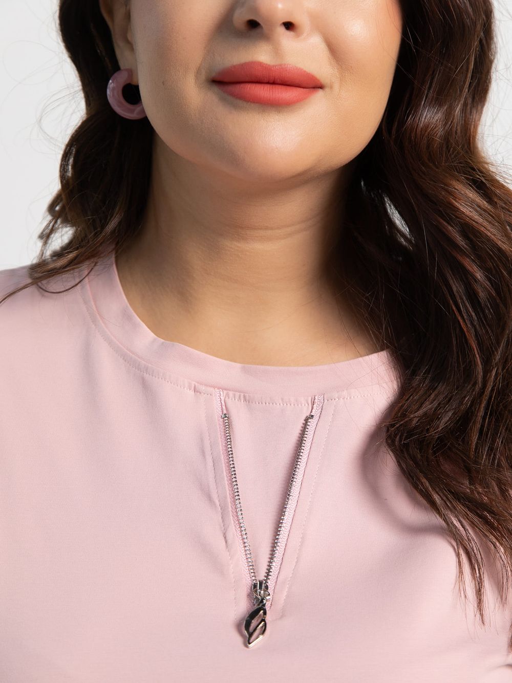 Блуза Флоя (пыльная роза) Б15540-4М LT Collection