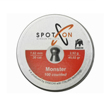 Пули пневматические SPOTON Monster 7,62 мм, 2,92 гр. (100 шт)