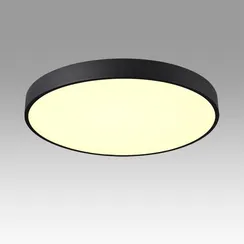 7756/70L MITRA LED SN 539 Светильник металл/акрил/черный LED (60Вт+10Вт) 3000K+3000K D600 IP20 подсветка QUASAR