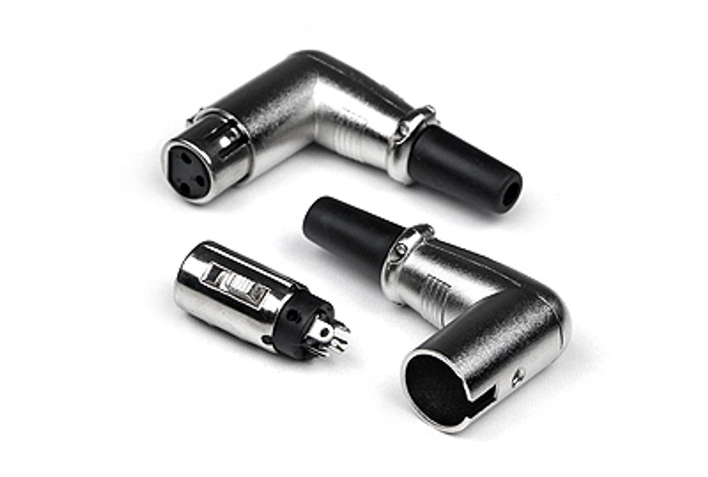 Lidge  AC3MM XLR3 штекер на кабель диаметром 3-6,5mm.