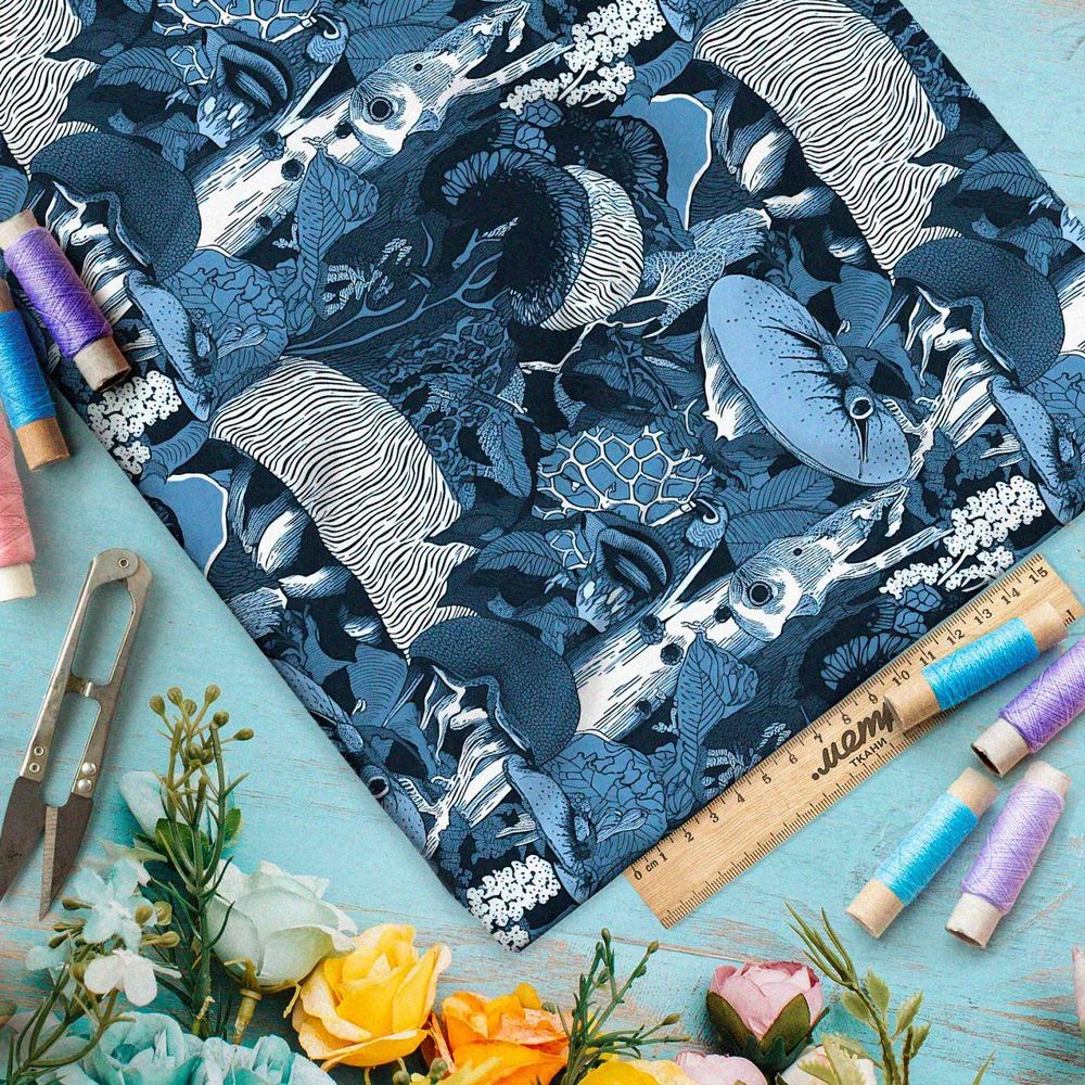 Ткань премиум Оксфорд 600D шум леса