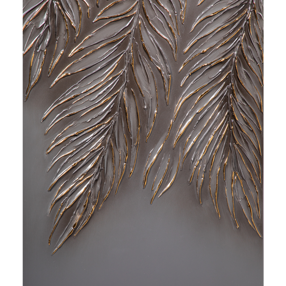 Комод Тропик Стайл с 2 полками Серый Голд