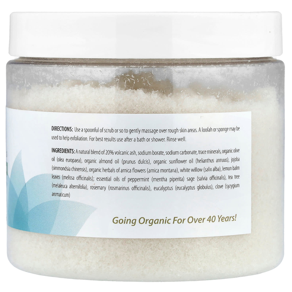 Abra Therapeutics, восстанавливающий скраб для ног, перечная мята и ива, 283 г (10 унций)