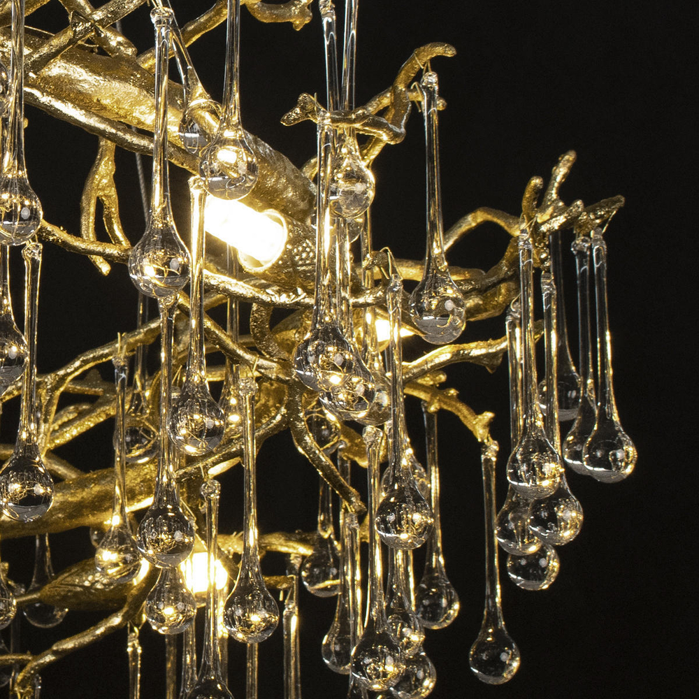 10068/800 GD Подвесная люстра LOFT IT Bijout