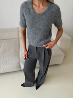 Джемпер Пушистик серый