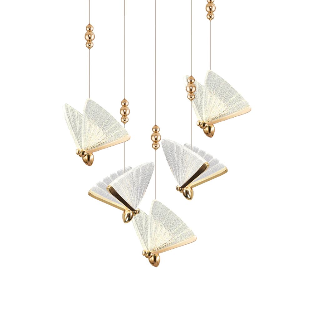 Подвесной светильник OM8201008-5 rose gold