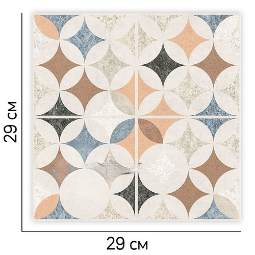 Самоклеящаяся панель ПВХ Ронда 290х290х3 мм