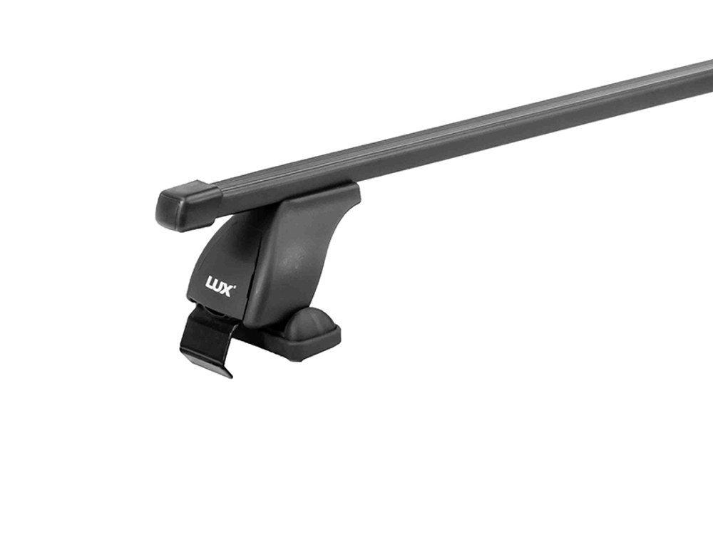 Багажник на крышу LUX с дугами 1,2м прямоугольными в пластике Honda Civic VIII Sedan 2006-2012(арт.690014+846097+690656)